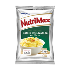 BATATA DESIDRAT EM FLOCOS NUTRIMIX 1KG