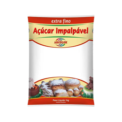ACUCAR IMPALPAVEL EXTRA FINO ARCOLOR 1KG
