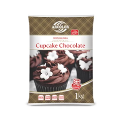 MIST. P/ CUPCAKE CHOCOLATE ARCOLOR 1KG