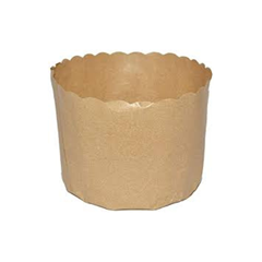 FORMA P/PANETONE KRAFT PC C/100 UN