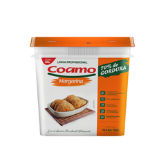 MARGARINA COAMO 70% COM SAL 14,5KG