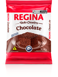 BOLO REGINA CHOCOLATE 12X400G