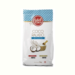 COCO RALADO EM FLOCOS ADEL COCO 5KG