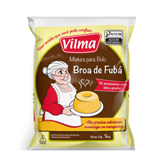 BOLO VILMA BROA DE FUBA 5KG