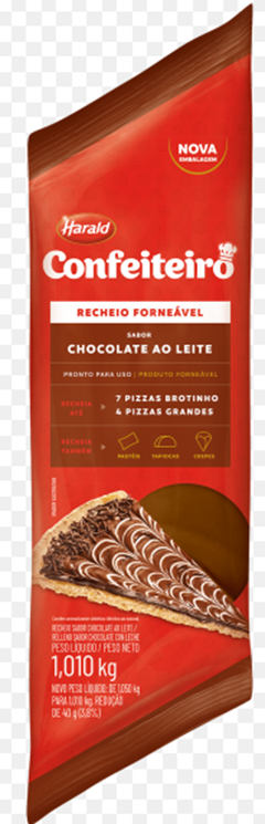 RECH.FORN.CHOC.AO LEITE  HARALD 1,010KG