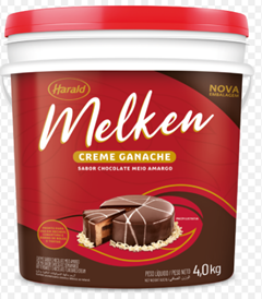 GANACHE M. AMARGO MELKEN BD 4KG