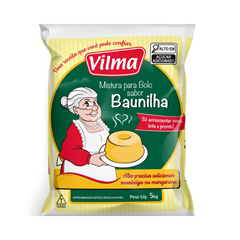 BOLO VILMA BAUNILHA 5KG