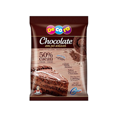 CHOC. EM PO SOLUVEL 50% DECORA 1,005KG