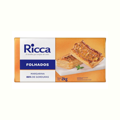 MARGARINA RICCA FOLHADA 2KG