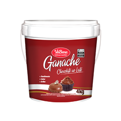 GANACHE CHOCOLATE AO LEITE VABENE 4KG