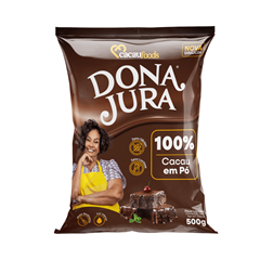 CACAU EM PO ALCALINO DONA JURA 500G