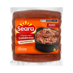 LINGUICA TP CALABRESA SEARA CX6PC 15KG