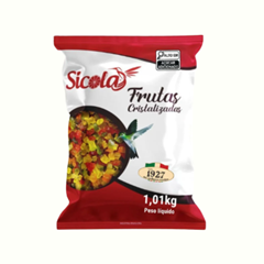 FRUTAS CRISTALIZADAS SICOLA 1,01KG