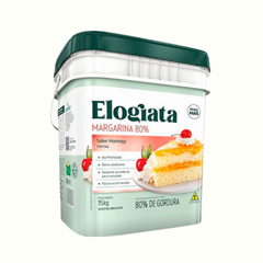 MARGARINA 80% LIPIDIOS ELOGIATA 15KG