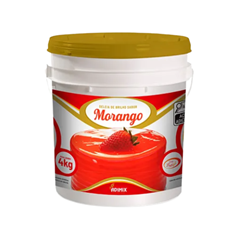 GELEIA MORANGO FRUTIGEL4KG
