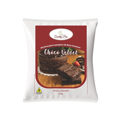 BOLO CREM CHOCO VELVET QUALITY PAN 2KG