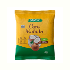 COCO RALADO FINO UMIDO ADOC COCOSUL 5KG