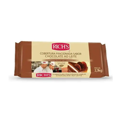 BAR. FRAC. CHOC. AO LEITE RICH S 2,3KG