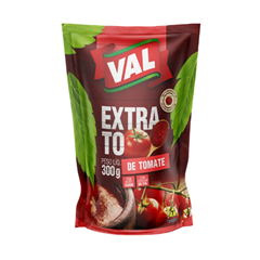 EXTRATO DE TOMATE VAL POUCH 36X300G