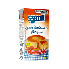 LEITE CONDENSADO INTEGRAL CEMIL  27X395G