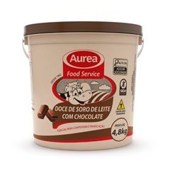 DOCE DE SORO DE LEITE CHOC. AUREA 4,8KG