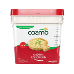 MARGARINA COAMO 80% S/SAL 14,5KG