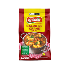 CALDO DE CARNE EM PO KISABOR 1,01KG