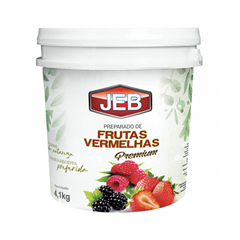 PREPARADO FRUTAS VERMELHAS JEB 4,1KG