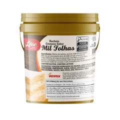 RECHEIO CREMOSO MIL FOLHAS LISSE 3KG