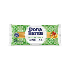ESPAGUETE SEMOLA DONA BENTA 24X500G