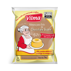 BOLO VILMA CHOCOLATE SUAVE 5 KG