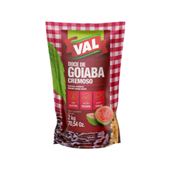 DOCE DE GOIABA CREMOSO POUCH VAL 2KG