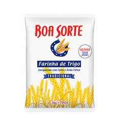 FT BOA SORTE S/ FERMENTO PLASTICO 10X1KG