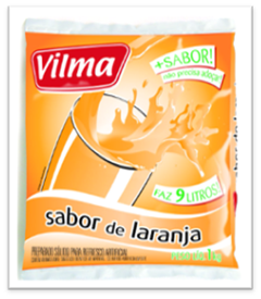 MIST REFRESCO LARANJA VILMA 1KG